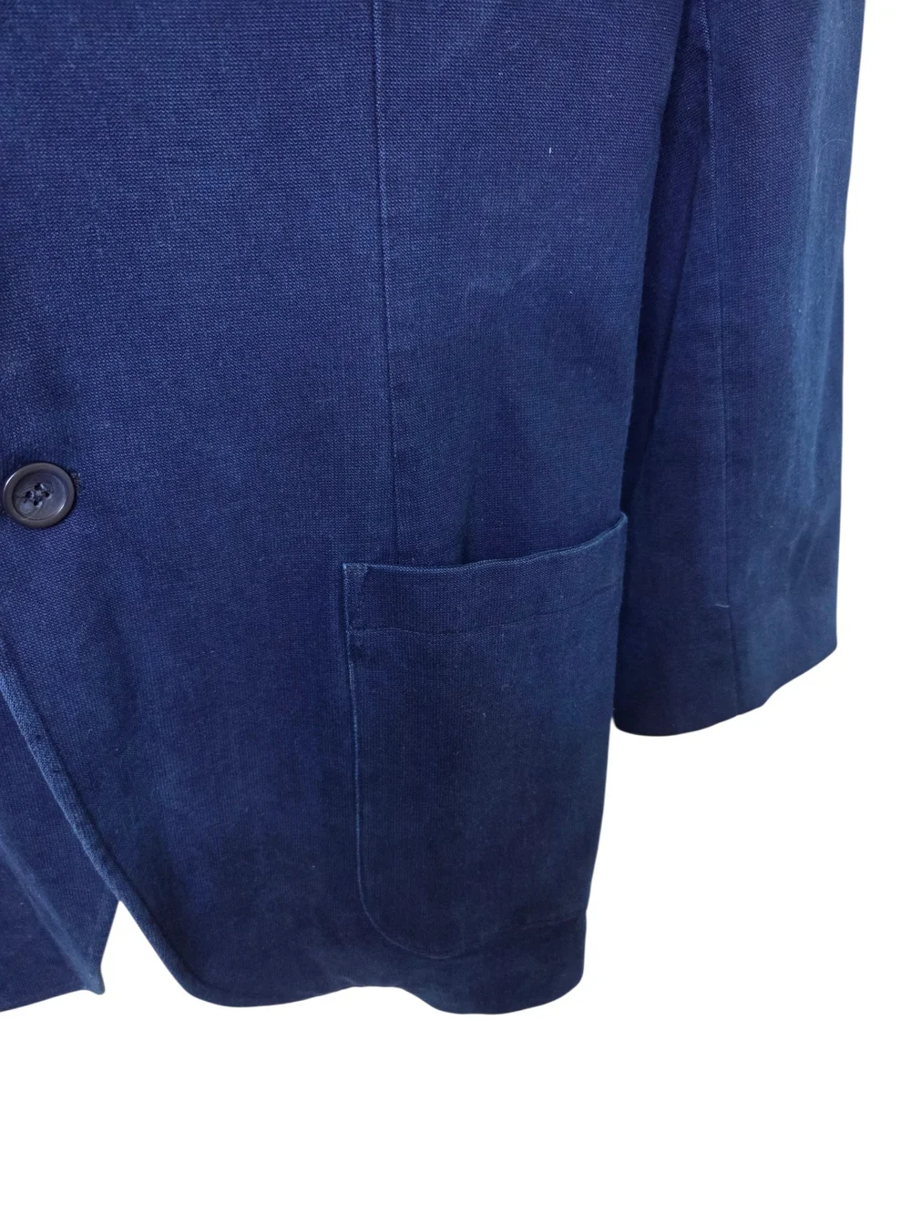 Old Navy Men's Navy Blue Two-Button Patch Pocket‎ Blazer